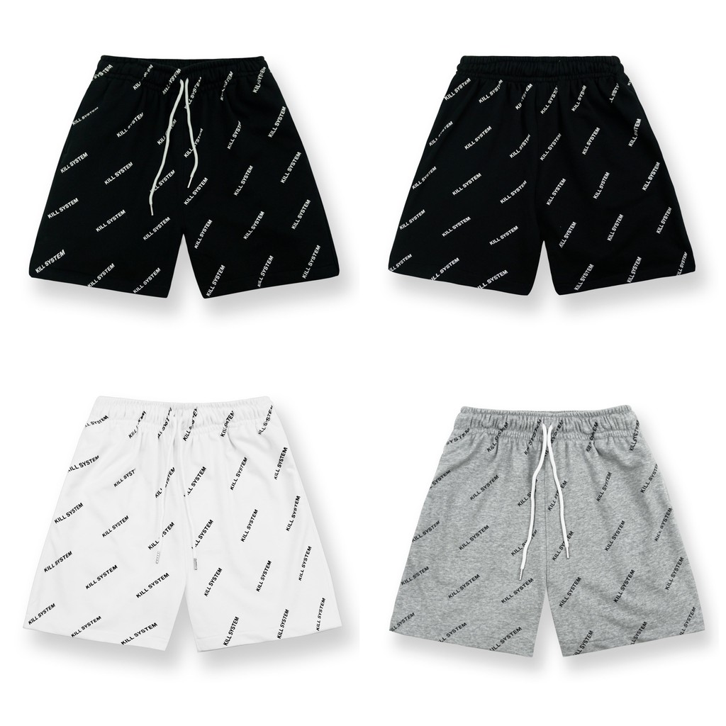 QUẦN SỌT KIST CHỮ XÉO NHIỀU MÀU [KILL SYSTEM]